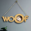 Woof Photo Frame - Beach Wood Online