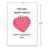 Shop You Are Berry Sweet - Valentine's Day Greeting Card - Single Piece