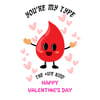 Gift You're My Type - Valentine's Day Greeting Card - Single Piece