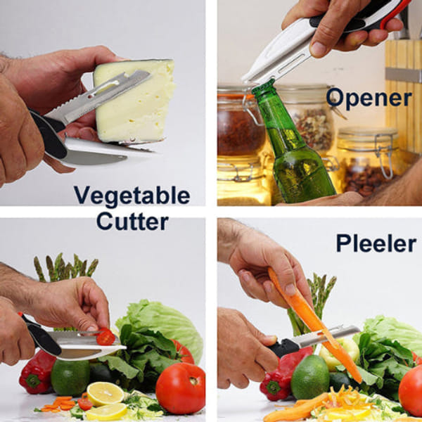 6-In-1 Kitchen Scissor - Single Piece