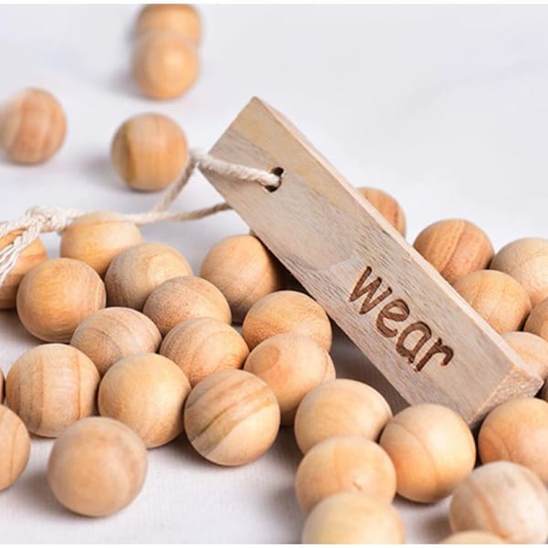 Air Freshner - Wooden - Set Of 8