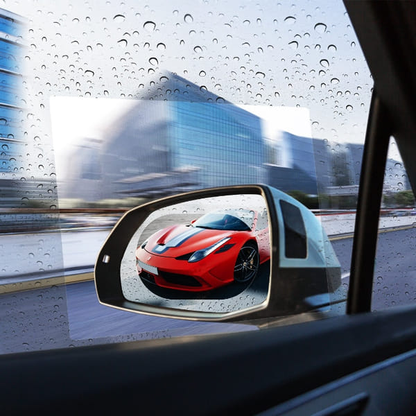 Anti Fog Film For Car Side Mirror - Single Piece
