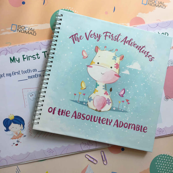 Baby Book - Journey - Single Piece