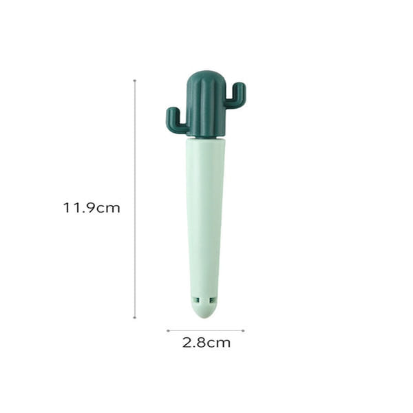 Bag Clips - Cactus Shaped - Set Of 5