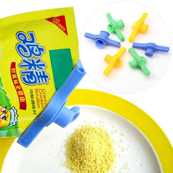 Bag Clips With Discharge Tube Set Of 2