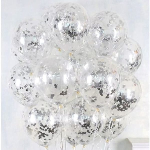 Balloon - Transparent - Star - Single Piece