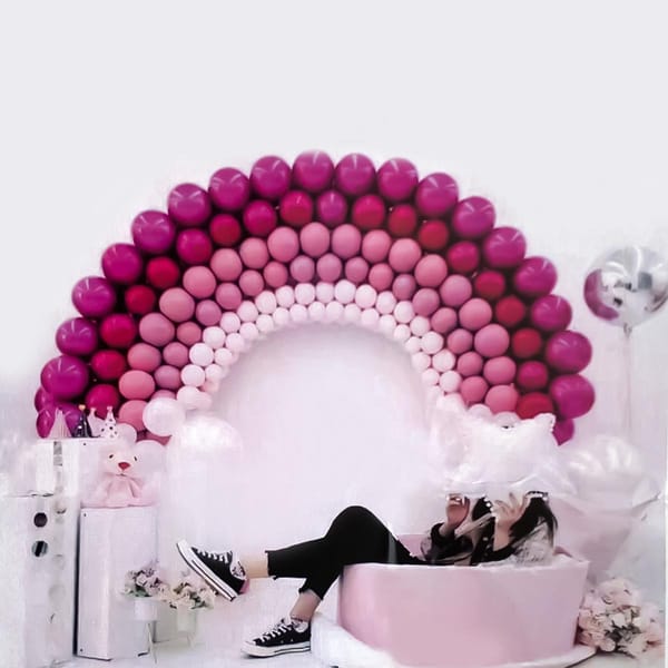 Balloons - Shades Of Purple - Set Of 100