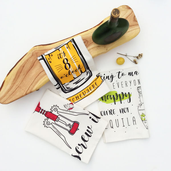 Bar Towels - Set Of 3