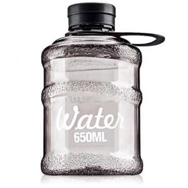 Barrel Water Bottle - Grey