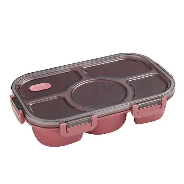Bento Lunch Box - 5 Slots - Single Piece
