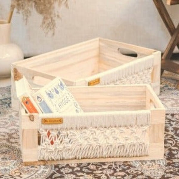 Box Hamper - Boho - Set Of 2