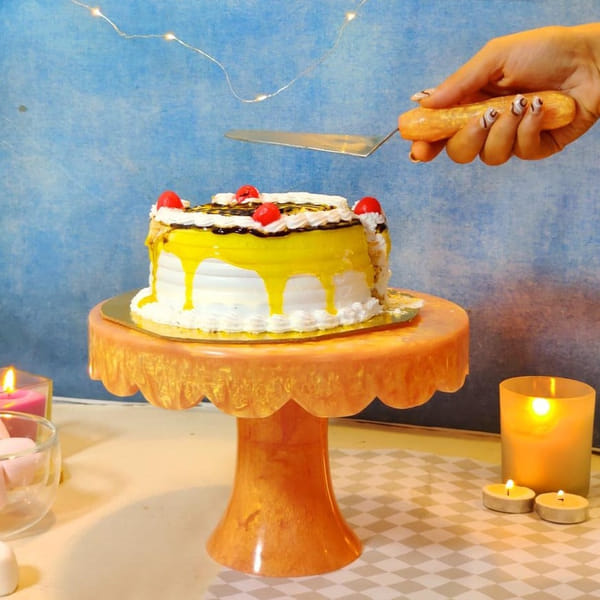 Cake Stand - Resin - Single Piece