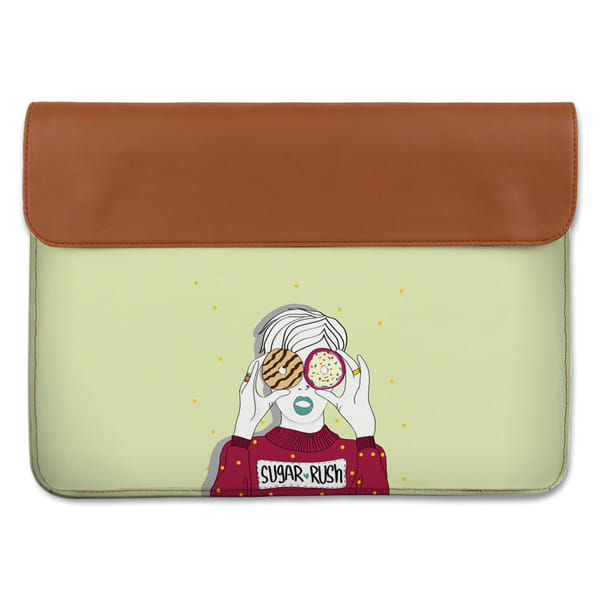 Canvas Laptop Sleeve - Sugar Rush