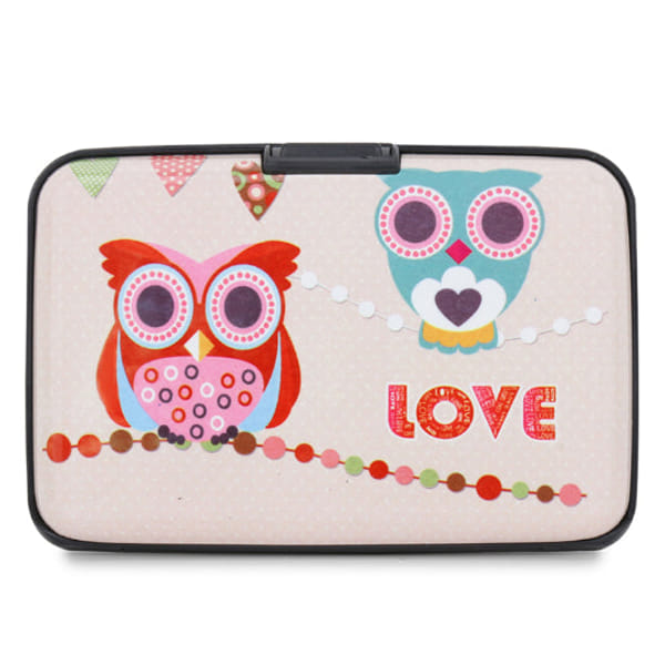 Card Holder Owl Love 6 Slots Single Piece