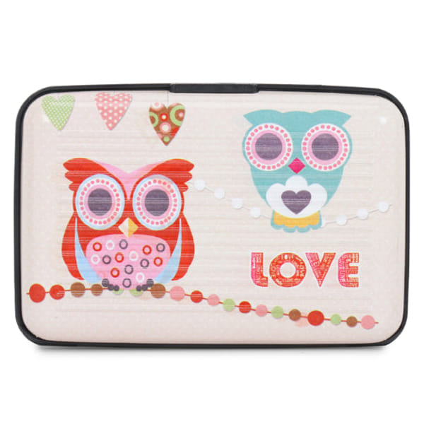 Card Holder Owl Love 6 Slots Single Piece