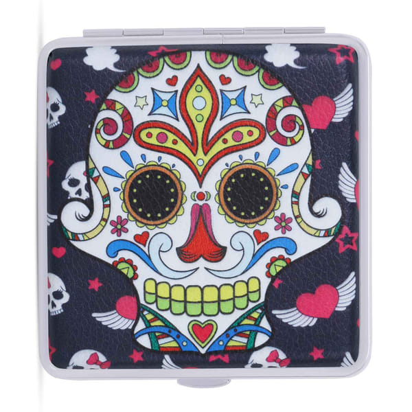 Cigarette Case - Skull - Single Piece
