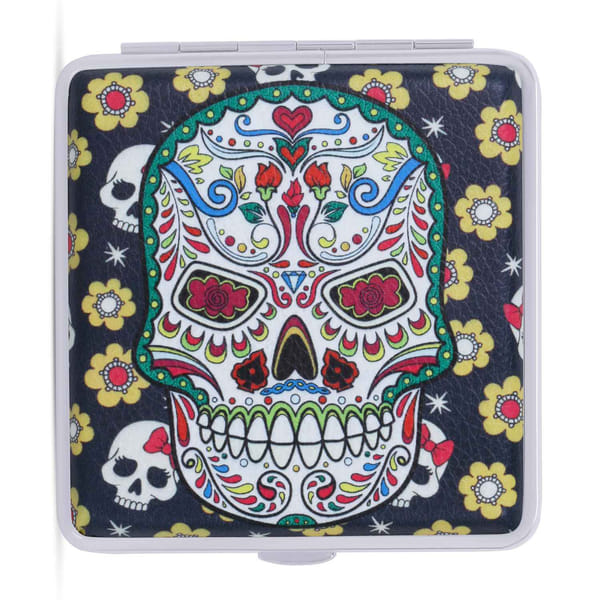 Cigarette Case - Skull - Single Piece