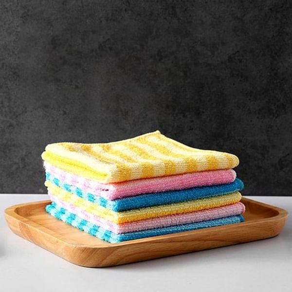 Cleaning Cloth - Micro Fiber - Assorted - Set Of 5