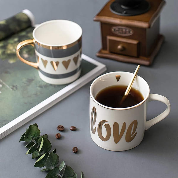 Coffee Mug - Love - Ceramic - Single Piece
