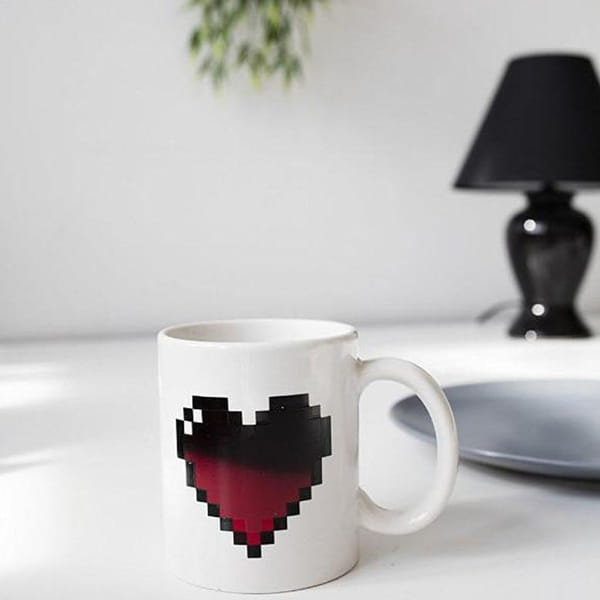 Coffee Mug - Pixel - Heart