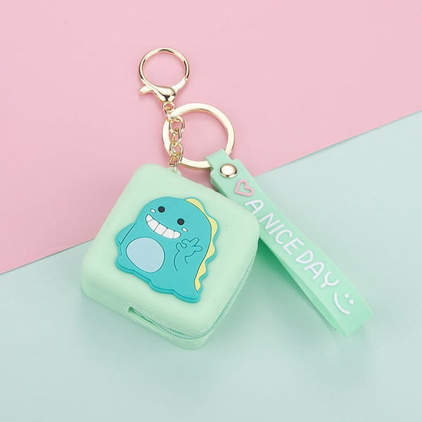 Coin Pouch Square Silicone Single Piece