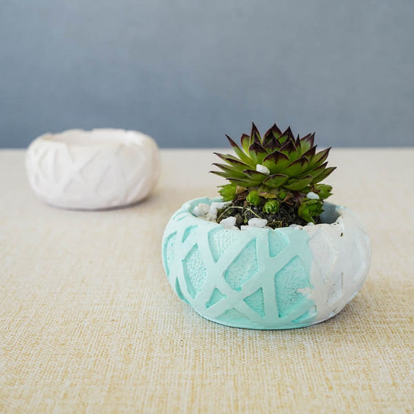 Concrete Ribbon Planter