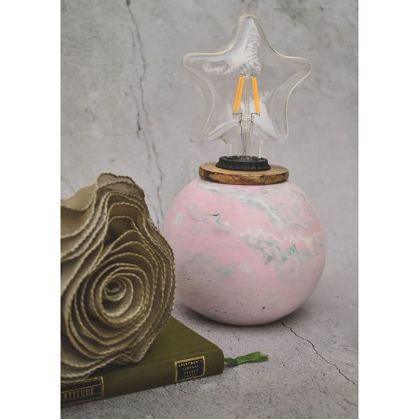 Cosmos Lamp - Concrete