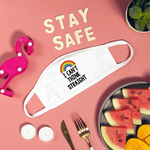 Cotton Face Mask - Cannot Think Straight