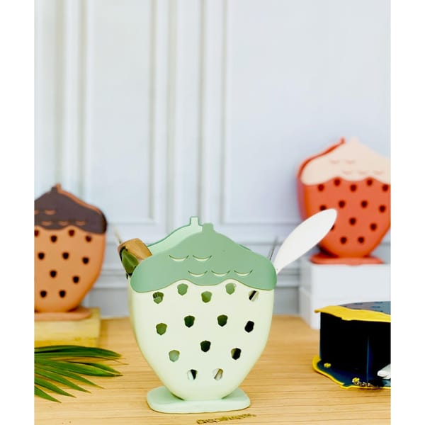 Cutlery Holder - Walnut - Single Piece