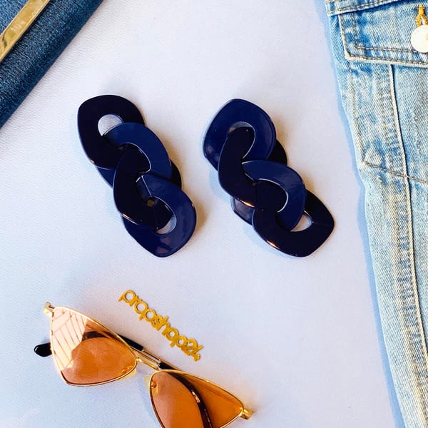 Earrings - Colorful Linked - Juju Joy