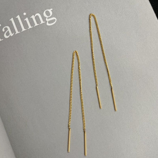 Earrings - Threader - Long