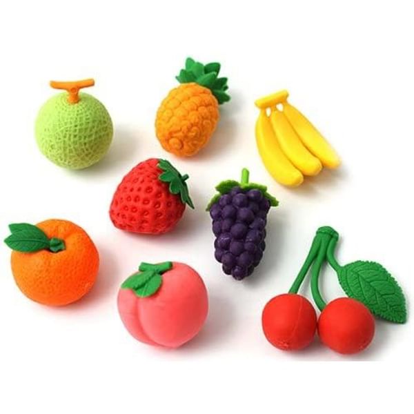 Erasers - Fruits - Set Of 5