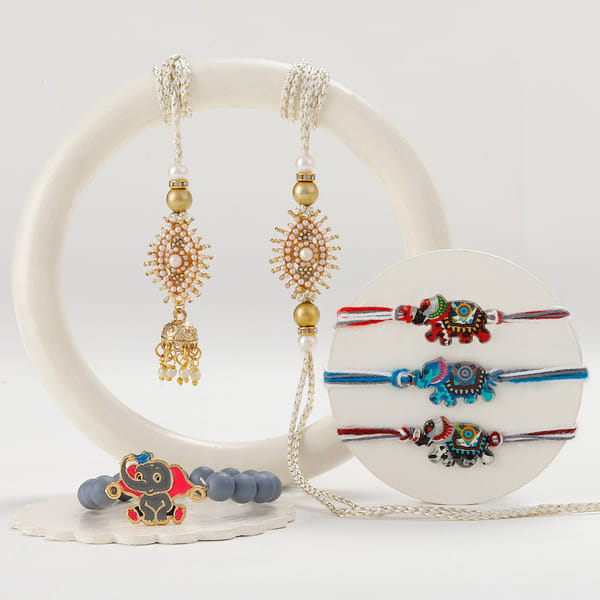 Evil Eye Family Rakhi Set Of 6