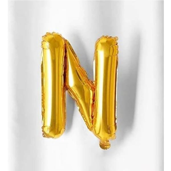 Foil Balloon - Alphabet - Gold