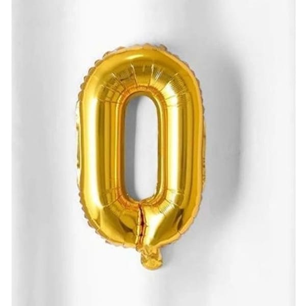 Foil Balloon - Alphabet - Gold