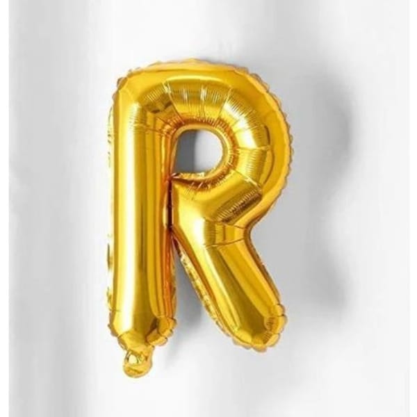 Foil Balloon - Alphabet - Gold