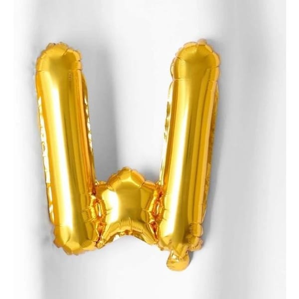 Foil Balloon - Alphabet - Gold