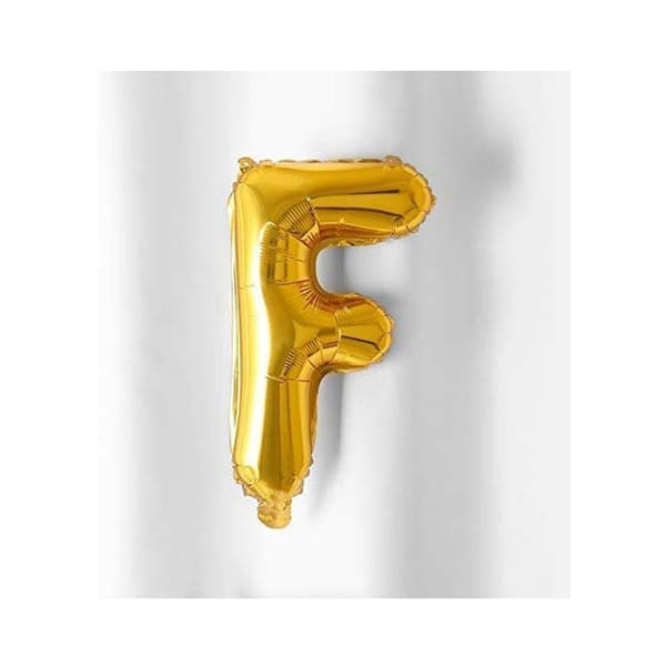 Foil Balloon - Alphabet - Gold