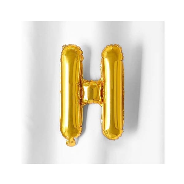 Foil Balloon - Alphabet - Gold