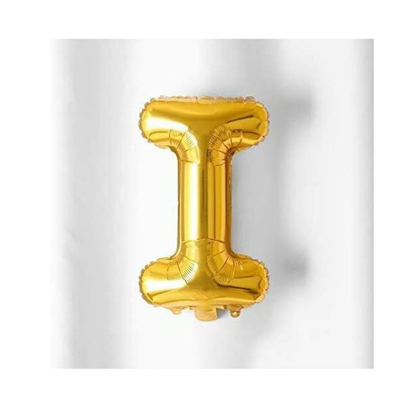 Foil Balloon - Alphabet - Gold