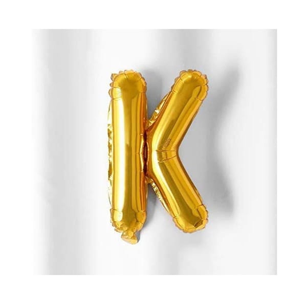 Foil Balloon - Alphabet - Gold