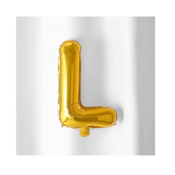 Foil Balloon - Alphabet - Gold