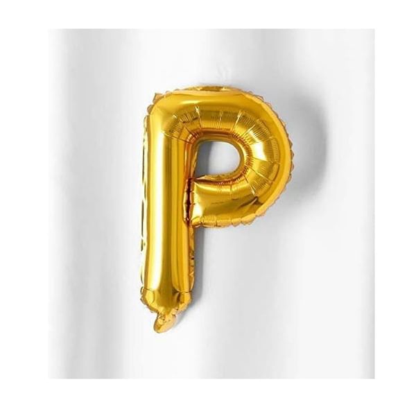 Foil Balloon - Alphabet - Gold