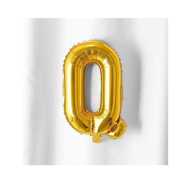 Foil Balloon - Alphabet - Gold