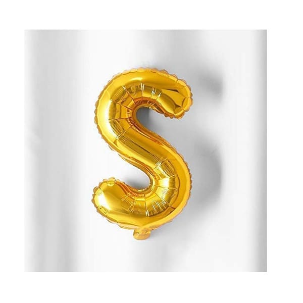 Foil Balloon - Alphabet - Gold