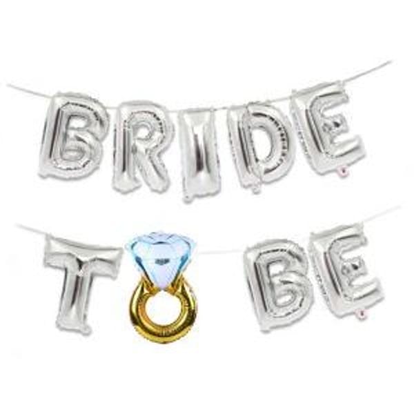 Foil Balloon - Bride To Be - Gold