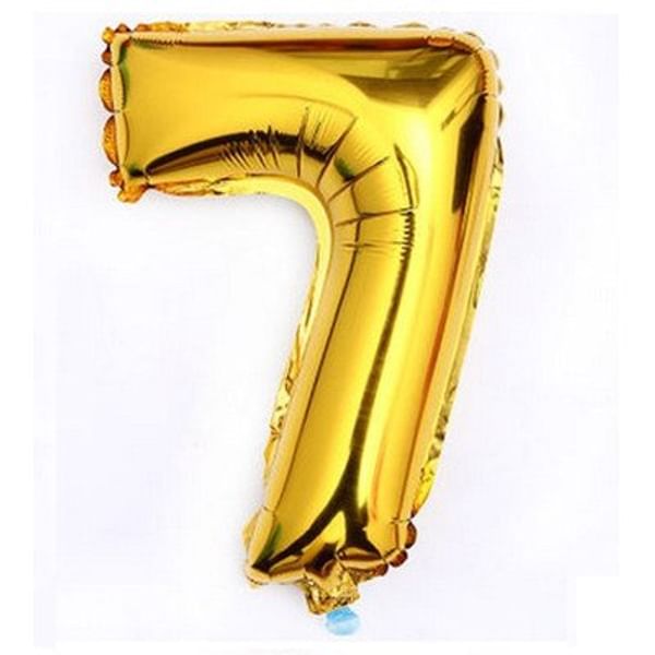 Foil Balloon - Number - Gold