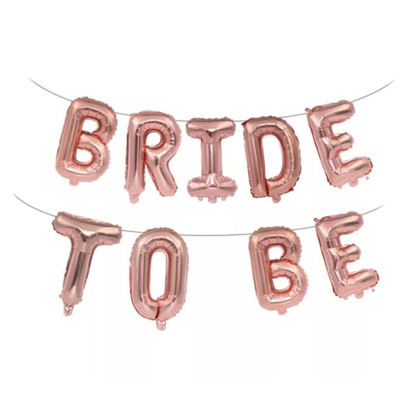 Foil Balloons Set - Bride To Be