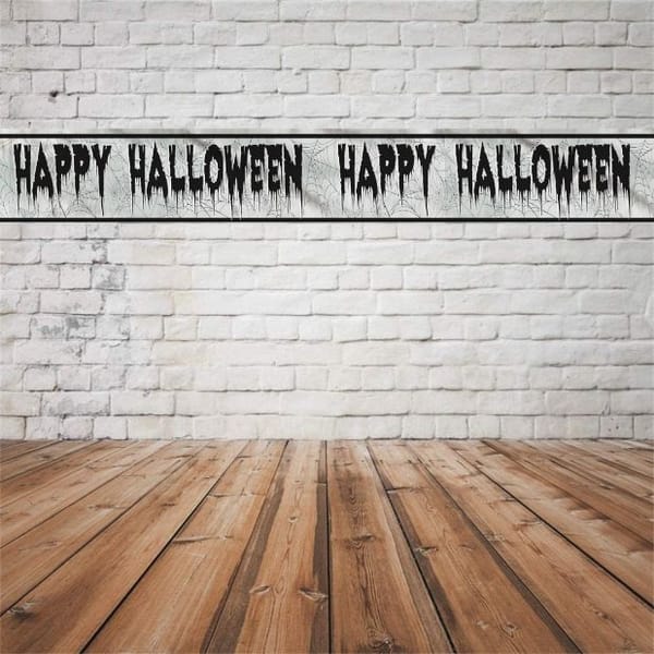 Foil Banner - Happy Halloween