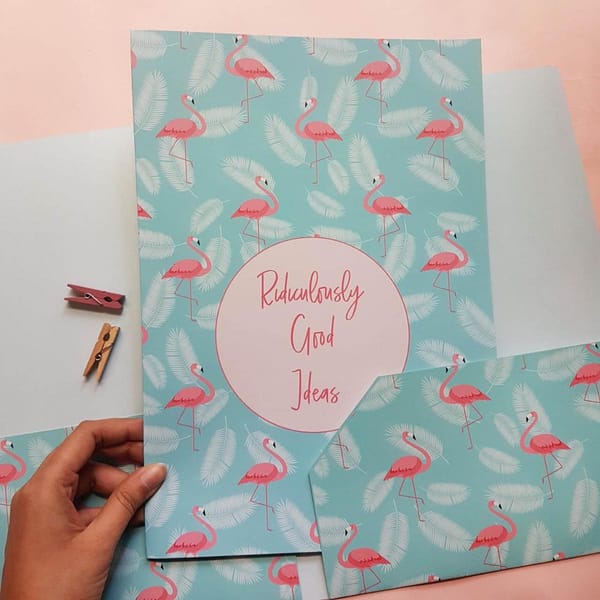 Folder - Ridiculous Flamingo